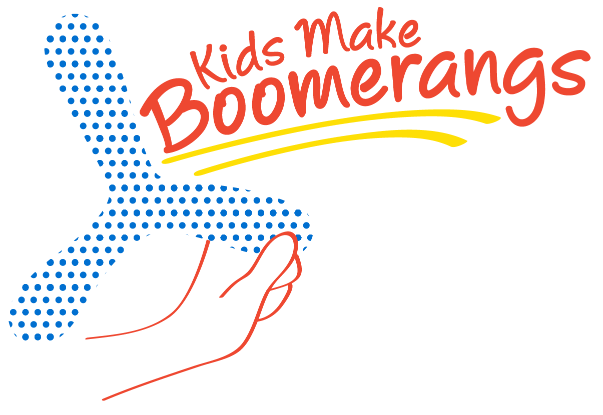 Kids Make Boomerangs
